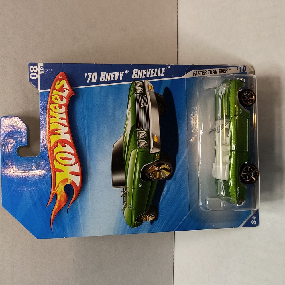 D2 hot wheels 70 Chevy  chevrolet  Chevelle   with shipping protector